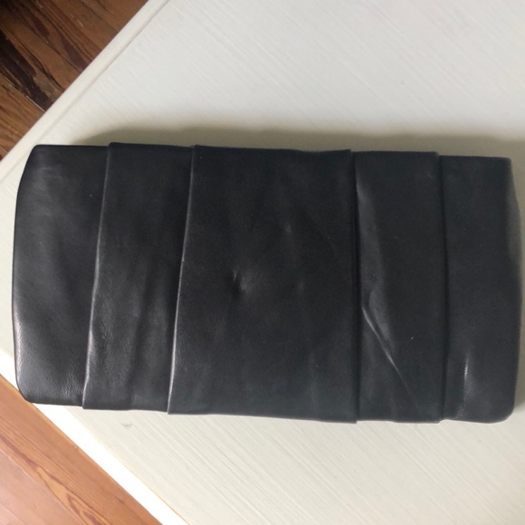 Michael Kors | black leather clutch - Picture 3 of 4